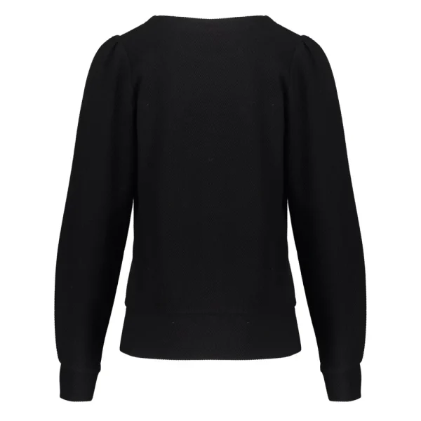 Meisjes Geisha Fashion Geisha Meisjes Sweater Met Pofmouwen 32550K-21 Zwart