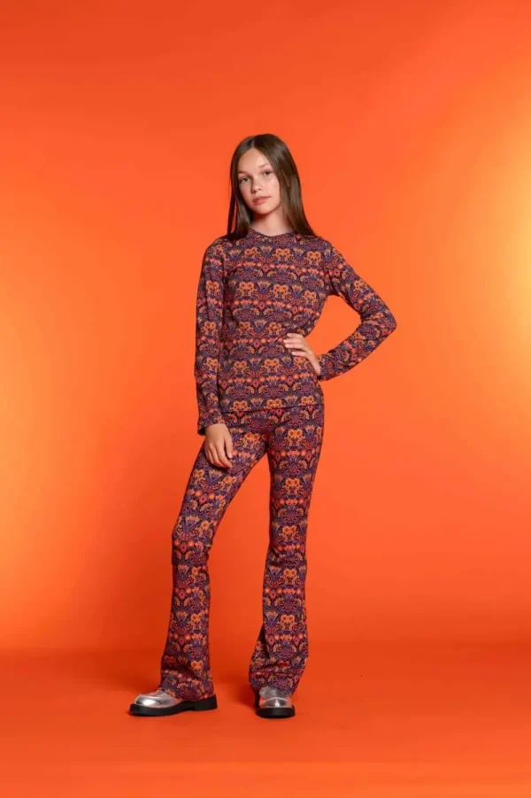 Meisjes Geisha Fashion Geisha Meisjes Top Met Print 32657K-20 Paars