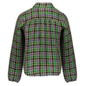 Meisjes Geisha Fashion Geisha Meisjes Tweed Blouse Jas 33685K-20 Groen