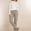 Vrouwen Geisha Fashion Geisha Mom Fit Jeans Dye 21590-50 Clay