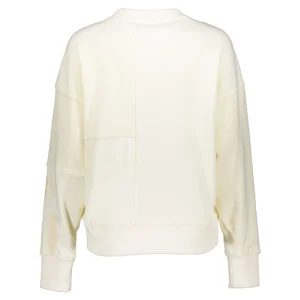 Vrouwen Geisha Fashion Geisha Patchwork Crewneck Sweater 23509-10 Off-White