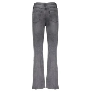 Vrouwen Geisha Fashion Geisha 5-Pocket Wide Jeans String 21714-10 Grey Denim