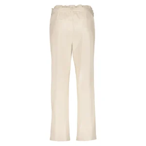 Vrouwen Geisha Fashion Geisha Pu Leather Paperbag Broek 21565-19 Sand