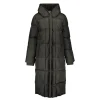 Vrouwen Geisha Fashion Geisha Puffer Winterjas Fancy Capuchon 28527-21 Army