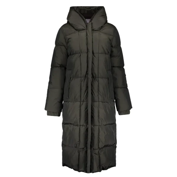 Vrouwen Geisha Fashion Geisha Puffer Winterjas Fancy Capuchon 28527-21 Army
