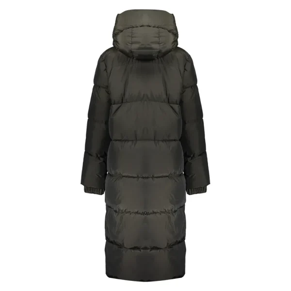 Vrouwen Geisha Fashion Geisha Puffer Winterjas Fancy Capuchon 28527-21 Army