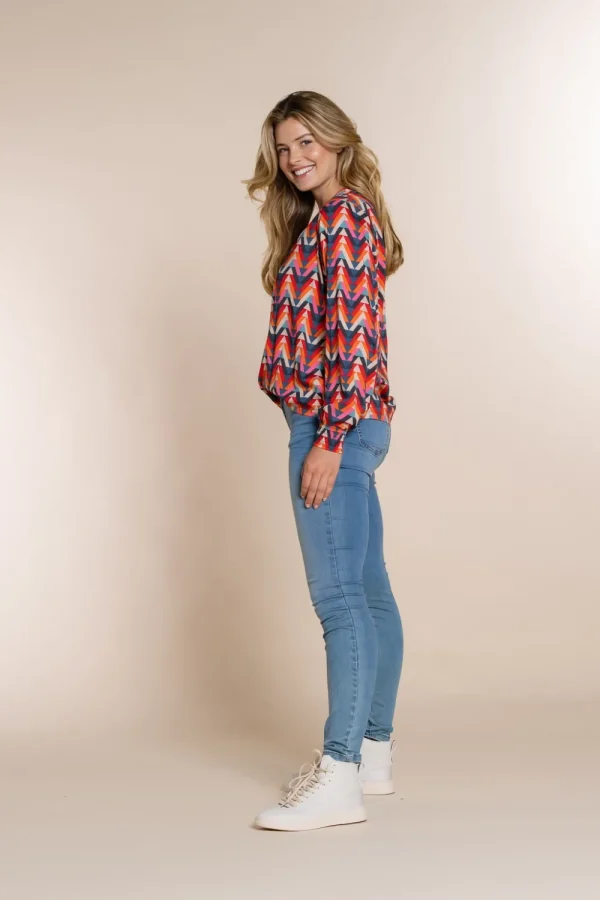 Vrouwen Geisha Fashion Geisha Skinny Jeans 21509-10 Blue Denim