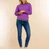 Vrouwen Geisha Fashion Geisha Skinny Jeans Button Closure 21868-50 Blue Denim