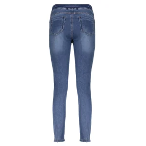 Vrouwen Geisha Fashion Geisha Skinny Jeans Elastic Waist 21519-10 Blue Denim