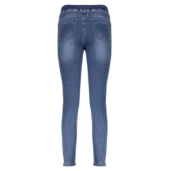 Vrouwen Geisha Fashion Geisha Skinny Jeans Elastic Waist 21519-10 Blue Denim