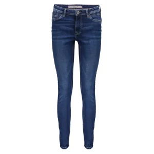 Vrouwen Geisha Fashion Geisha Skinny Jeans Pocket Details 21584-50 Lou Dark Blue Denim