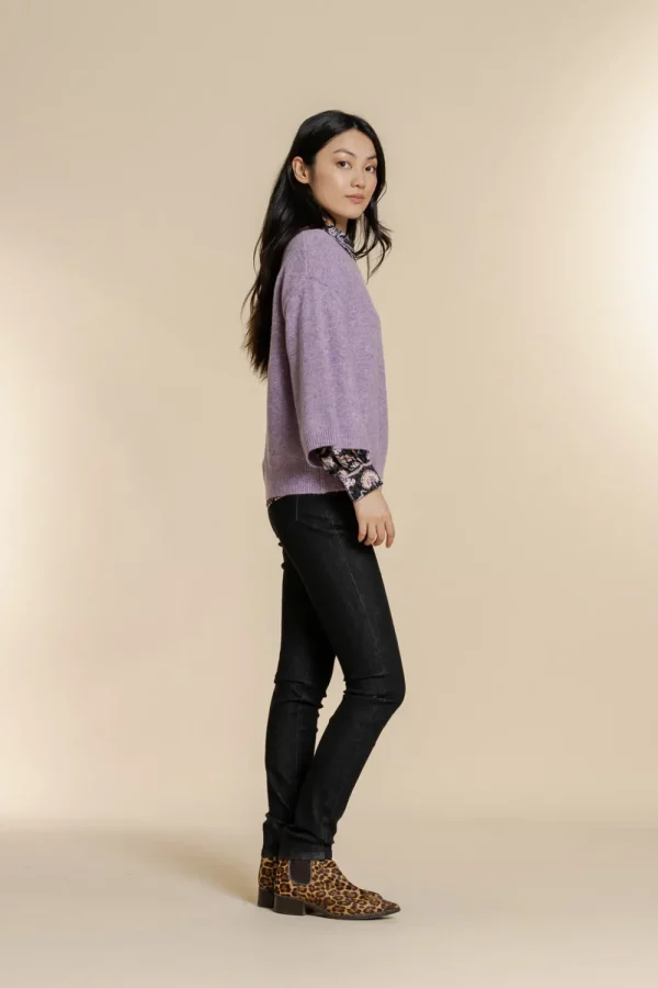 Vrouwen Geisha Fashion Geisha Skinny Jeans Repreve 21711-10 Black Denim
