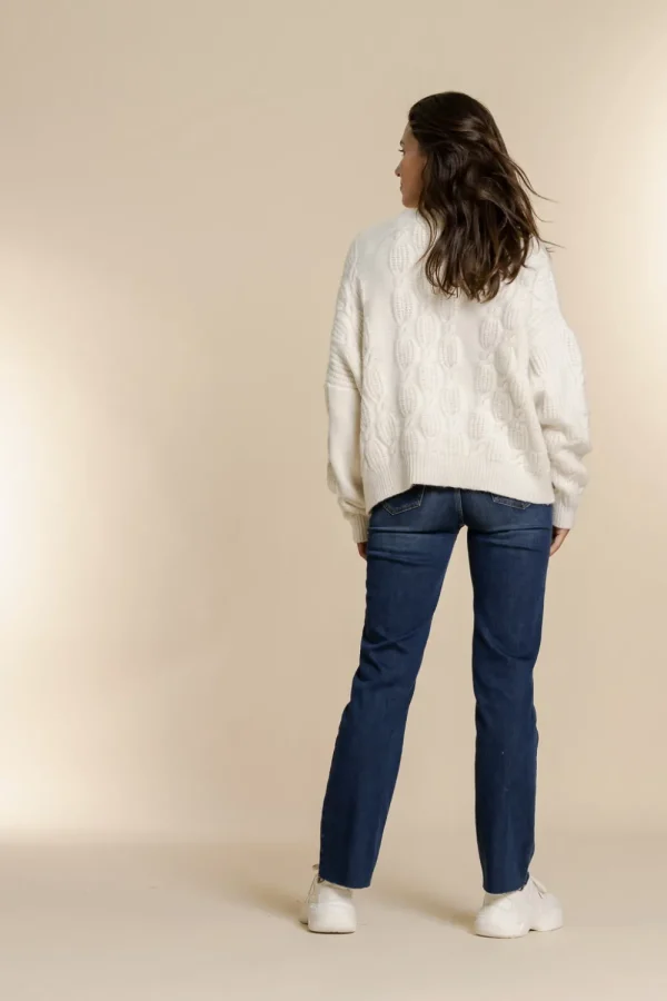 Vrouwen Geisha Fashion Geisha Slim Fit Jeans 21704-10 Repreve Dark Blue Denim