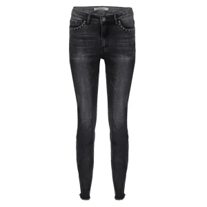 Vrouwen Geisha Fashion Geisha Slimfit Jeans 11843-24 Black Denim
