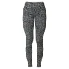 Vrouwen Geisha Fashion Geisha Slimfit Leopard Jeans 91655-80 Anthracite