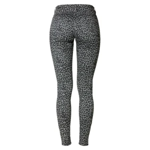 Vrouwen Geisha Fashion Geisha Slimfit Leopard Jeans 91655-80 Anthracite