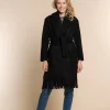 Vrouwen Geisha Fashion Geisha Stylish Coat Fringes 18565-70 Zwart