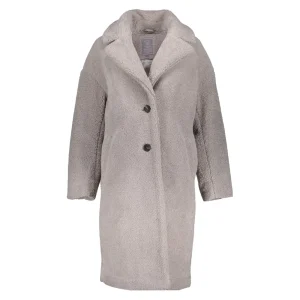 Vrouwen Geisha Fashion Geisha Teddy Coat 28562-12 Light Grey