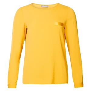 Vrouwen Geisha Fashion Geisha Top Decoratieve Chestpocket 93514-10 Corn
