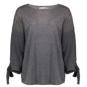 Vrouwen Geisha Fashion Geisha Trui Strik 03543-60 Anthracite