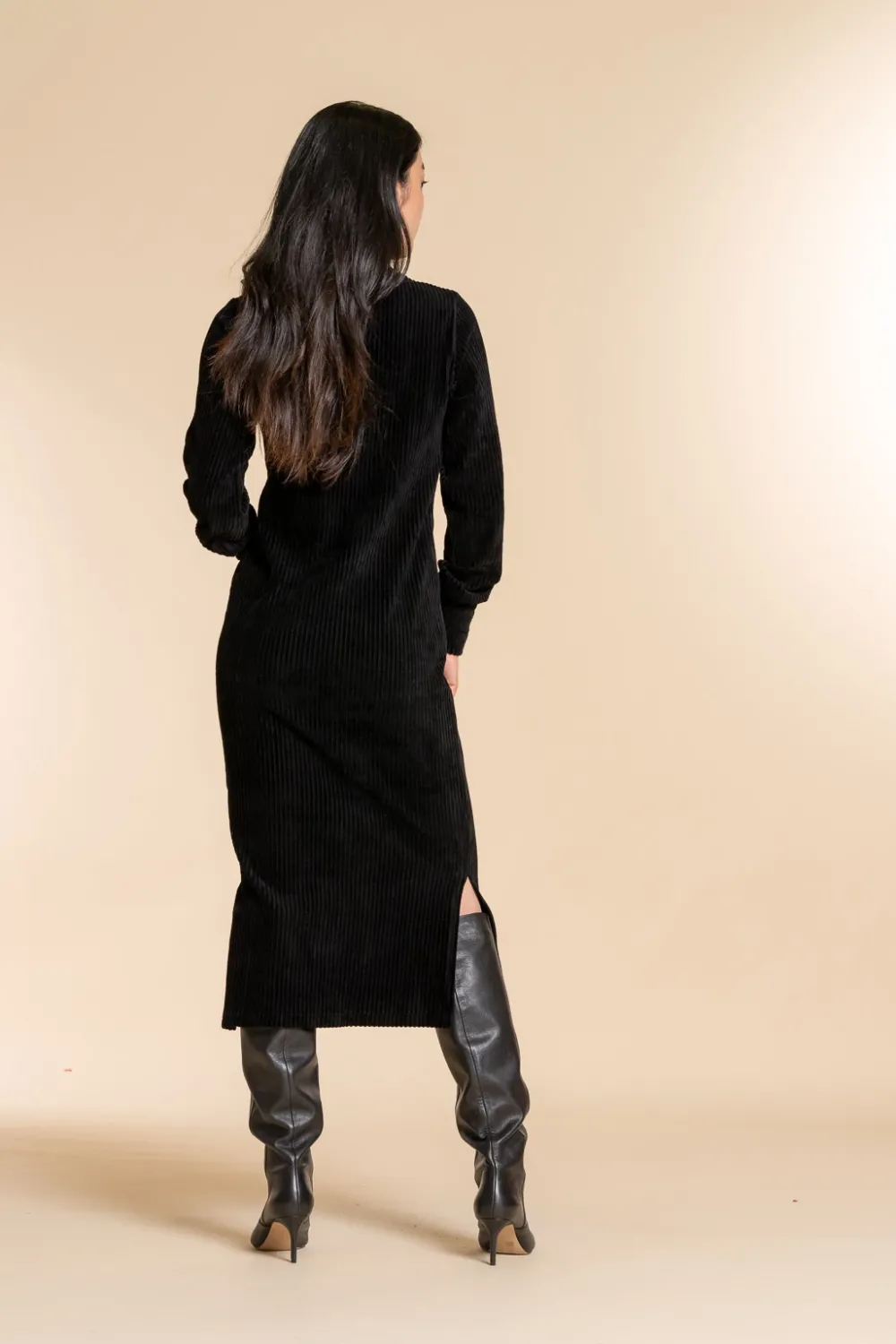 geisha_velvet_jurk_coll__2.webp Vrouwen Geisha Fashion Geisha Velvet Jurk Coll 27561-20 Zwart