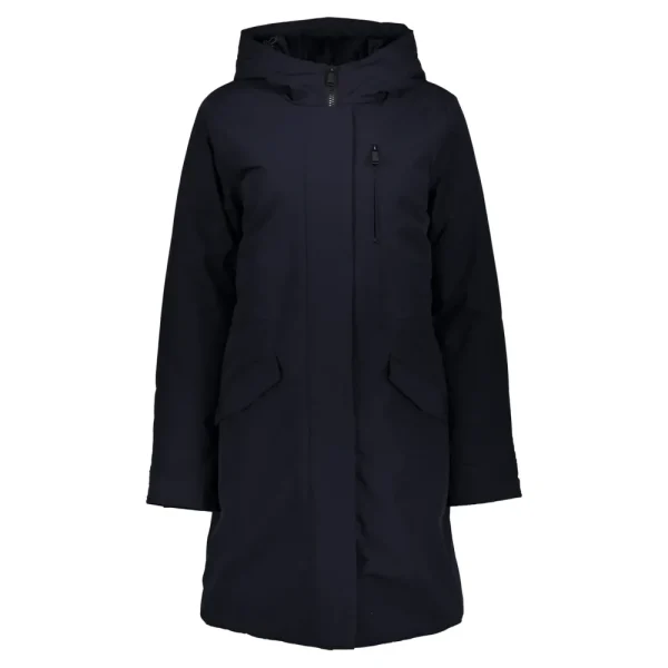 Vrouwen Geisha Fashion Geisha Winterjas Met Capuchon 28559-12 Navy