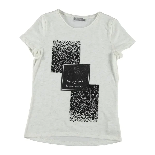 Vrouwen Geisha Fashion T-Shirt Off-White